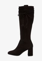 PERLATO Stiefel Velours Leder 41 Schwarz NEU
