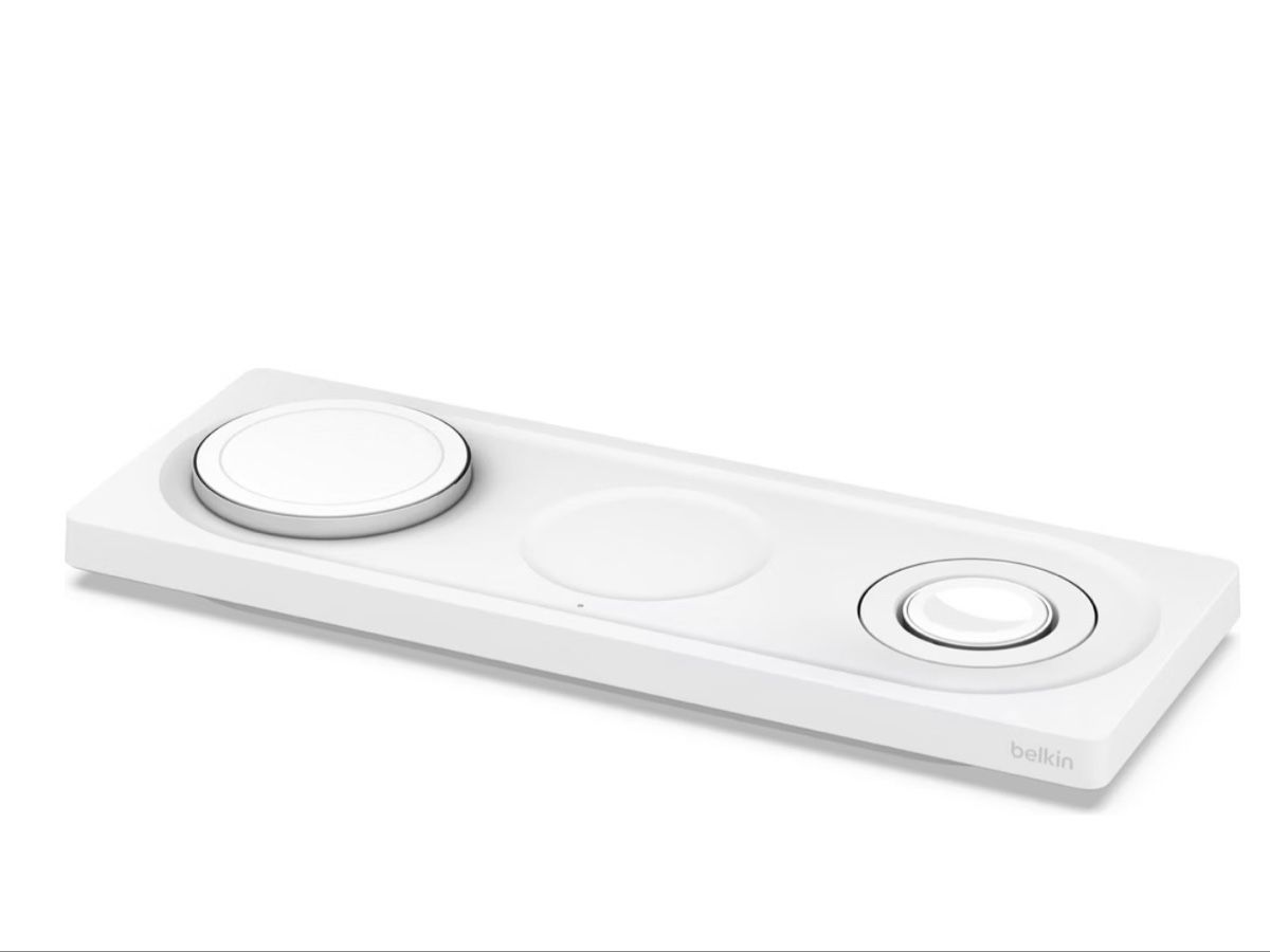 Belkin Caricabatterie: Belkin BOOST CHARGE PRO 3-in-1 weiss – Nuovo (secondo la descrizione) da Heimberg venduto da Lilaloli