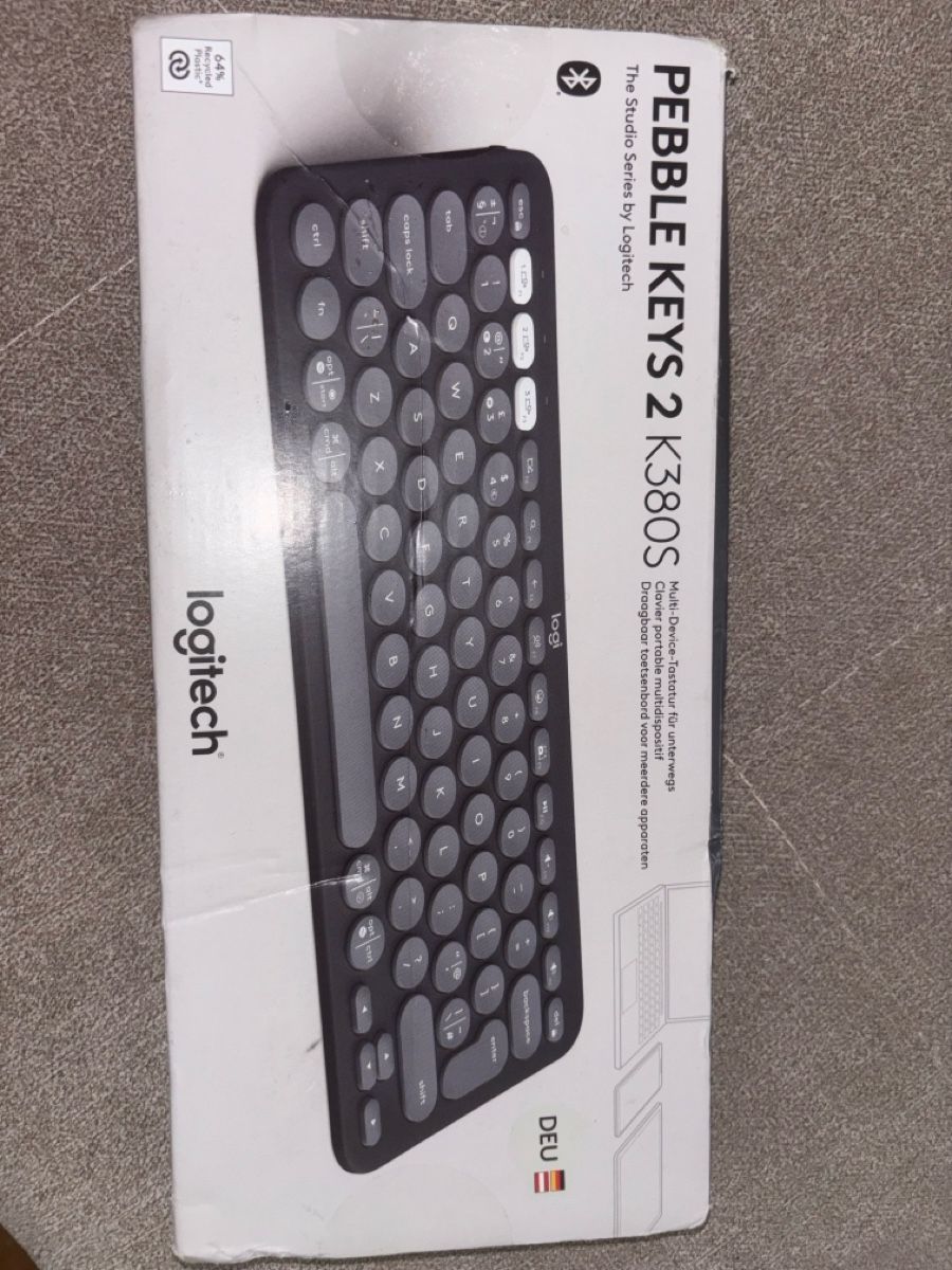 Tastiere: Logitech Pebble Keys 2 K380S keyboard new – Nuovo e nell'imballaggio originale da Niederglatt ZH venduto da bil_r6gf