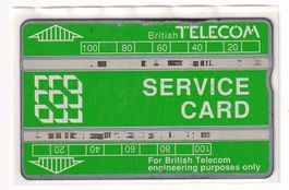 Landis & Gyr Service - Karte Grossbritannien Nr. 111K...