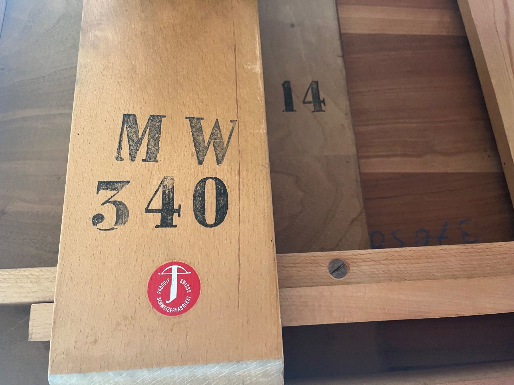 Tavoli: Vintage Massivholz Tisch – Usato da Winterthur venduto da abdholunder 4