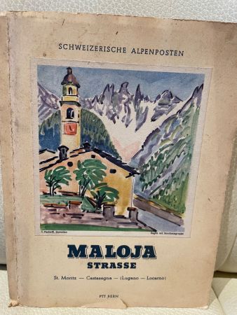Schweizerische Alpenposten Maloja Strasse, PTT Bern 1946