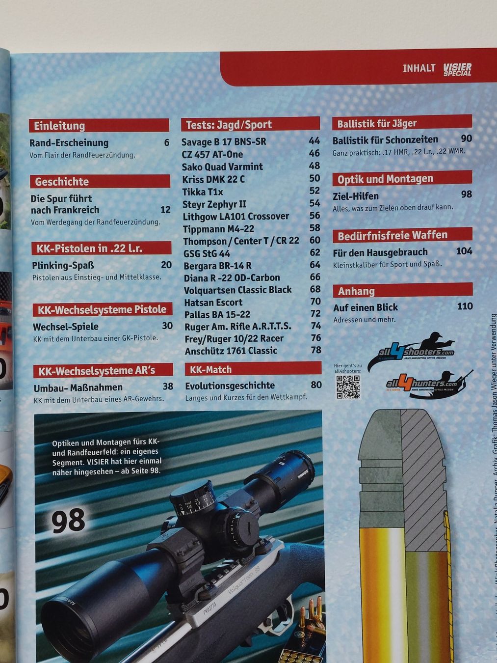 Riviste & Magazine: VISIER Special Nr. 101 - Randfeuer – Nuovo (secondo la descrizione) da Liebefeld venduto da Helveticus6 1