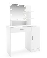 Schminktisch mit Spiegel & LED-Beleuchtung – TOP Zustand