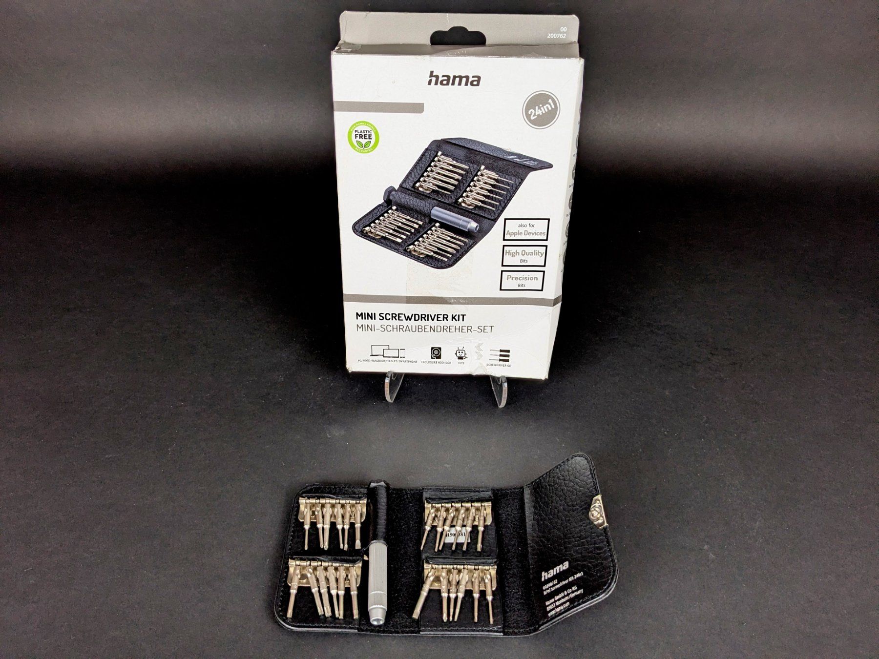Hama Tutti gli attrezzi: HAMA Mini-Schraubendreher-Set 24in1 – Nuovo (secondo la descrizione) da Thun venduto da Restwert_Thun