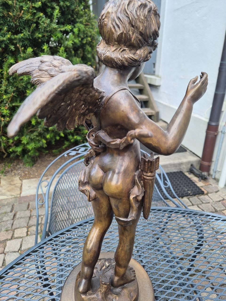 Skulpturen & Statuen: Antiker Bronze - Engel ca. 1880 - 1910 – Gebraucht aus Speicher von Ramtha1 2