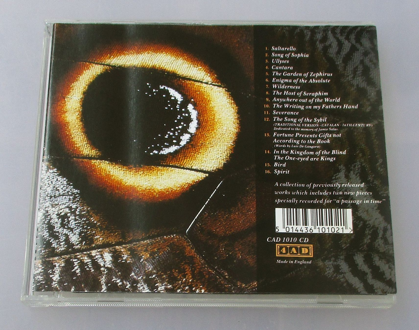 CDs: DEAD CAN DANCE - A Passage In Time – Gebraucht aus Wattwil von Muriel11 1