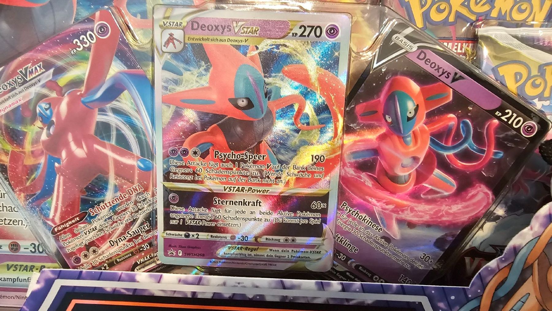 Pokémon Carte collezionabili: Pokémon Deoxys VStar und VMax Set – Nuovo e nell'imballaggio originale da Derendingen venduto da Mrtaz 1