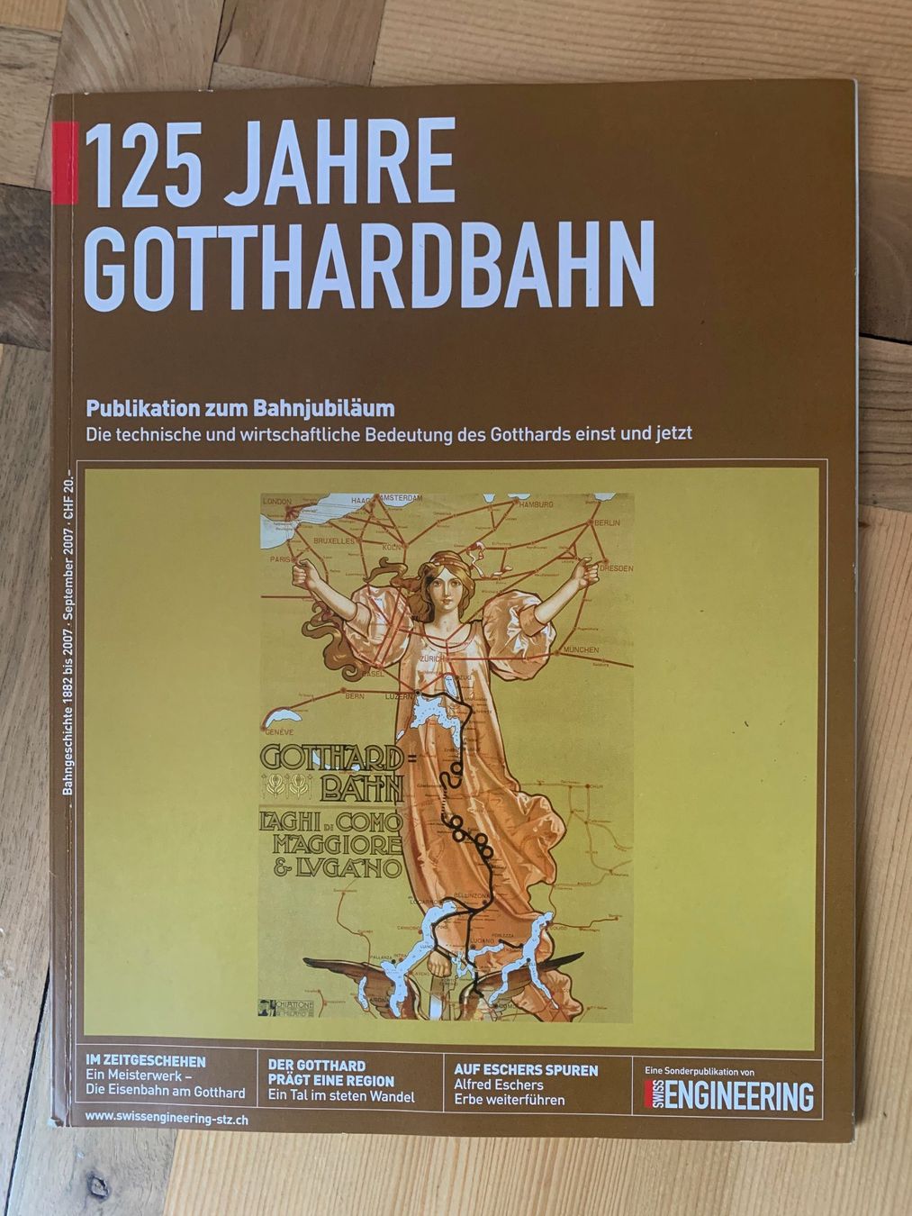 Zeitschriften & Magazine: 125 Jahre Gotthardbahn – Gebraucht aus Thalwil von Ardez123