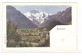 Ansichtskarte Interlaken Jungfrau