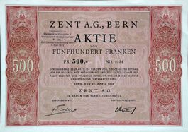 Zent AG, Bern - 1955