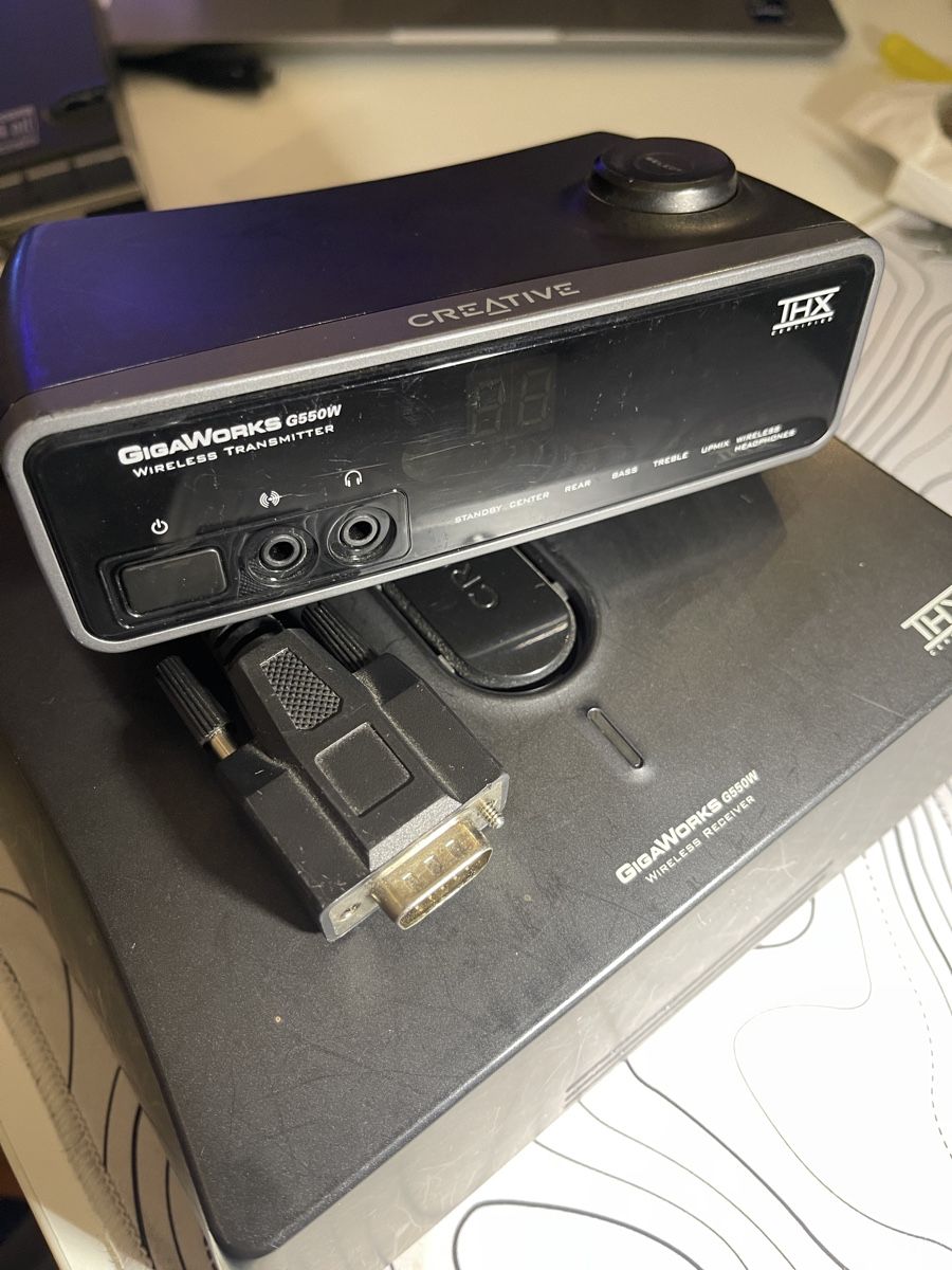 Ricevitori: Creative GigaWorks G550W Wireless Receiver / Vintage! – Usato da Adligenswil venduto da th.hi 3