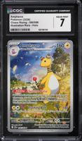 Pokemon Mega Evolution Chaos Rising IR Ampharos #90 CGC 7