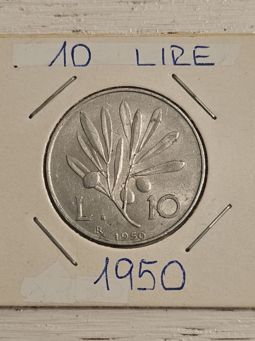 Tutti le monete: 10 lire 1950 – Usato da Nidau venduto da Misterpix