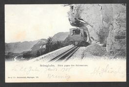 Brünigbahn Blick gegen den Brienzersee