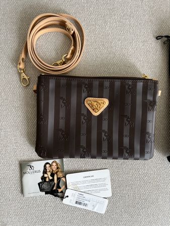 Maison Mollerus Tamins Crossover Bag Brown