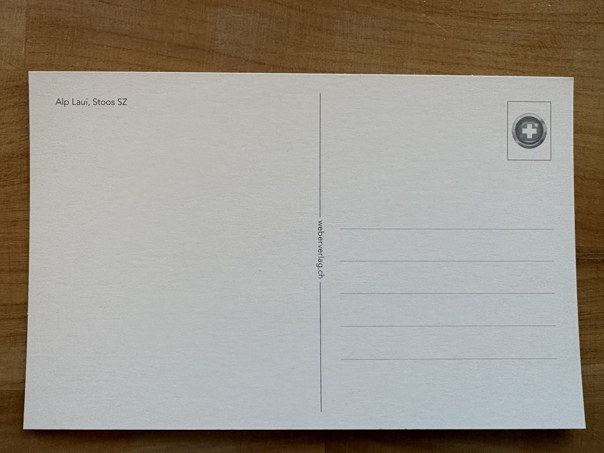 Cartoline postali: AK von Alp Laui Stoos – Nuovo (secondo la descrizione) da Rümlang venduto da Kartenpost1 1