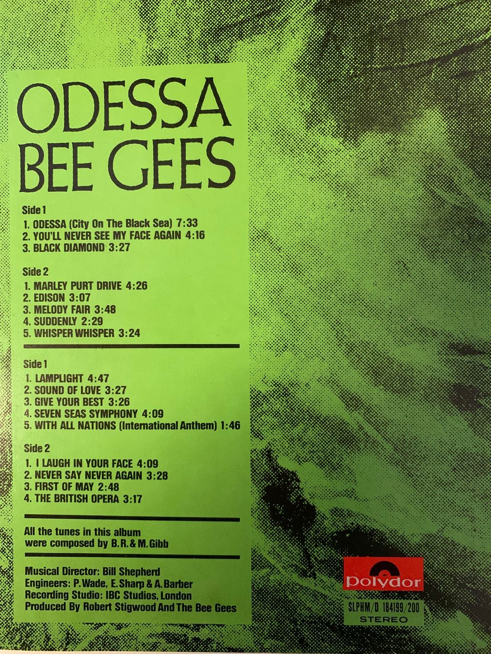 Dischi in vinile: Bee Gees - Odessa – Usato da Aesch BL venduto da BlueMusicRecords 2