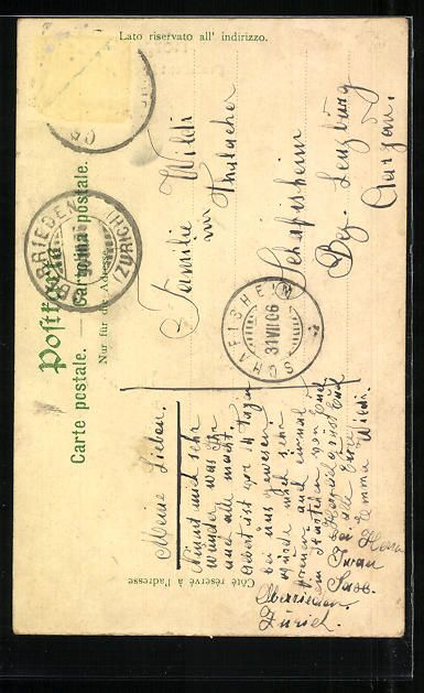 Cartoline postali: AK Horgen, Protestantische Kirche – Usato da Berlin venduto da bartko-reher 1