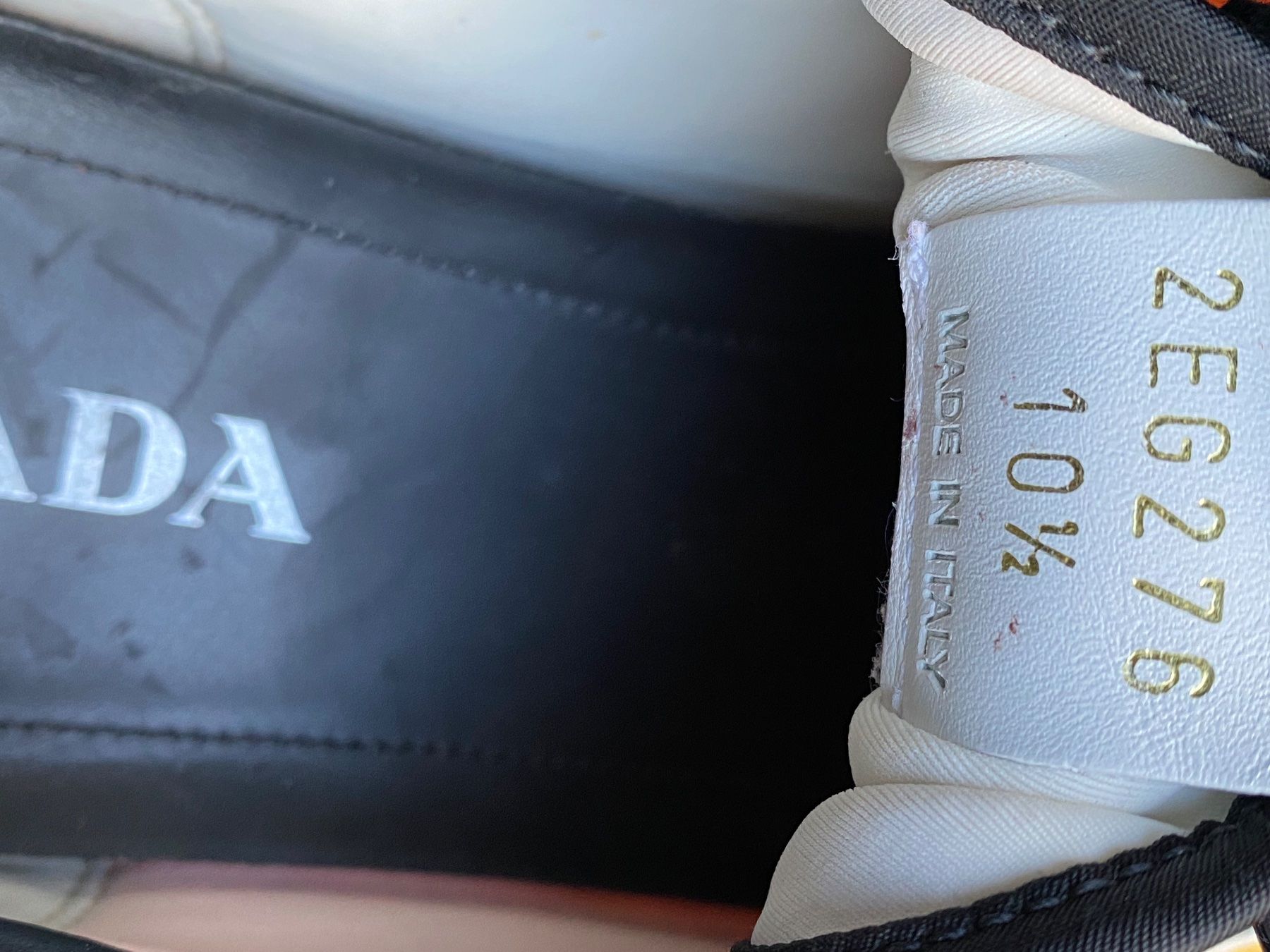 Prada Scarpe da uomo: PRADA Logo Calzature Saint Tropez Technical Sneakers 44.5 – Usato da Kreuzlingen venduto da kruezbiz 8