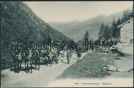 GR Umbrail Pass - Postkutsche - Kutsche