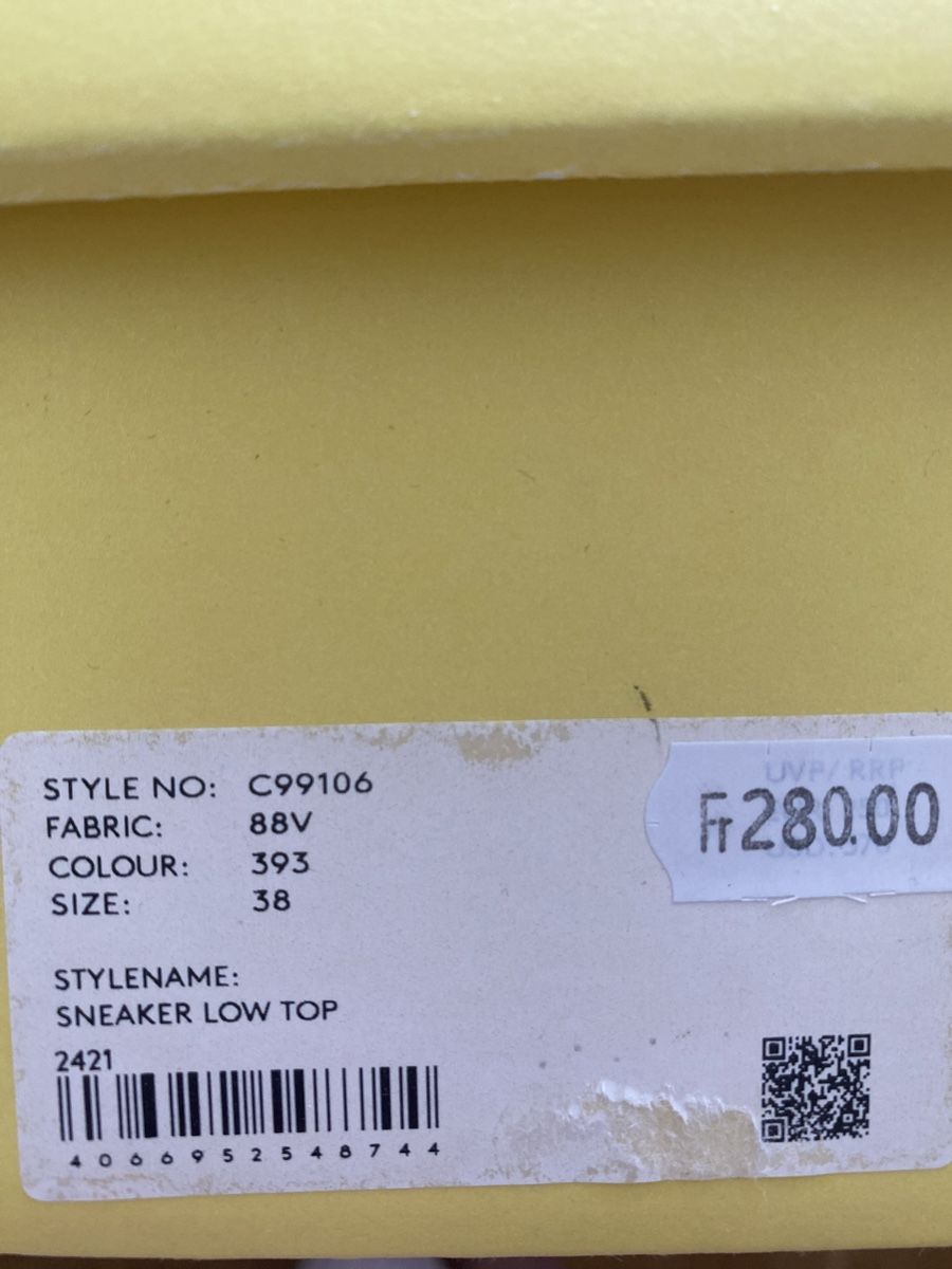 Closed Damenschuhe: CLOSED Neu Echtleder Schuhe Gr.38 NP 280 Fr – Neu und originalverpackt aus Affoltern am Albis von Elenaki67 7