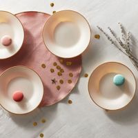 Karaca Retro Kuchenteller- Set 6- teilig