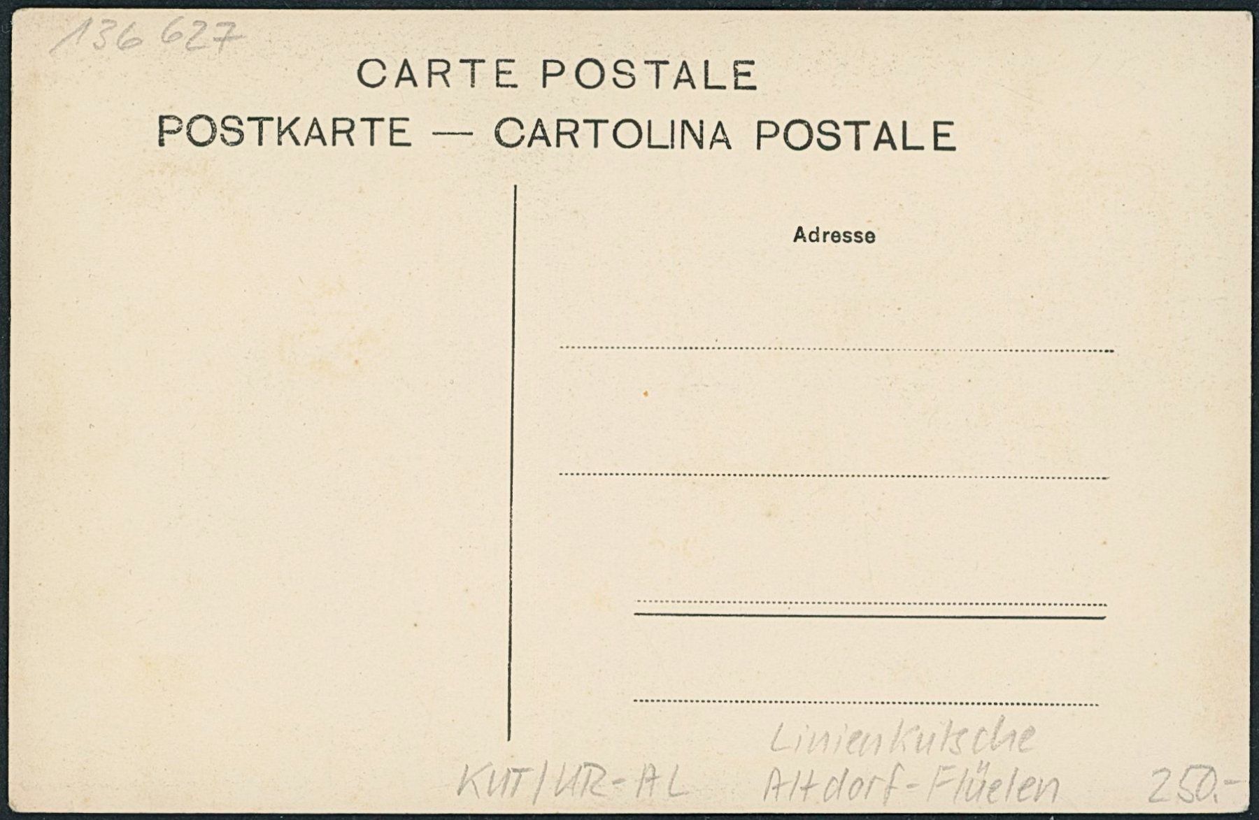 Cartoline postali: UR Altdorf - Kutsche – Nuovo (secondo la descrizione) da Schindellegi venduto da stationary 1