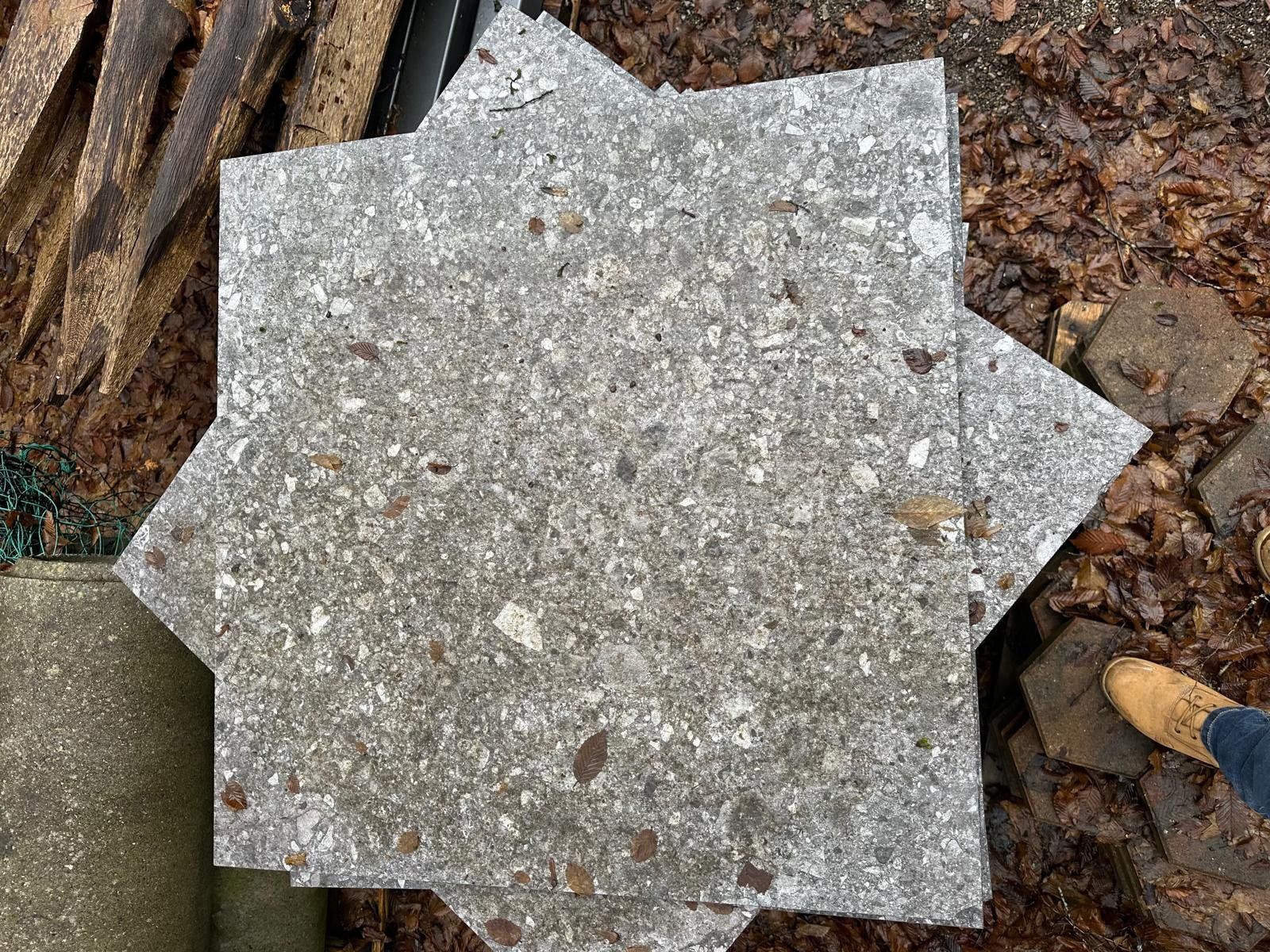 Rivestimenti per pavimenti: 52 Stk.Feinsteinplatten in Ceppo di Grè-Optik – Usato da Regensdorf venduto da RCM_8105Regensdorf