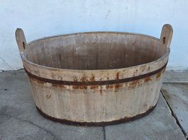 Holz Zuber / Bottich