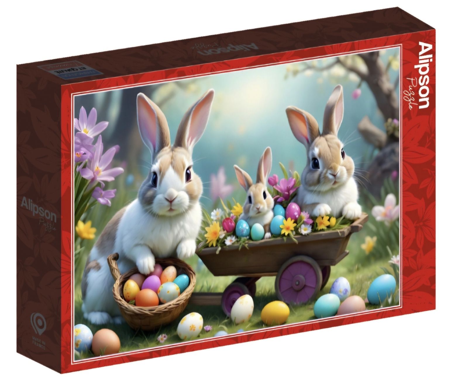 Puzzles: süsses Alipson Puzzle "Hasen" 1000 Teile – Neu (gemäss Beschreibung) aus Bütschwil von Taranabo 1