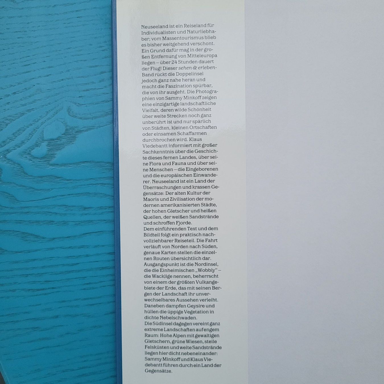 Libri: NEUSEELAND sehen und erleben- Sammy Minkoff – Usato da SCHÜBELBACH venduto da CoKaHa 2