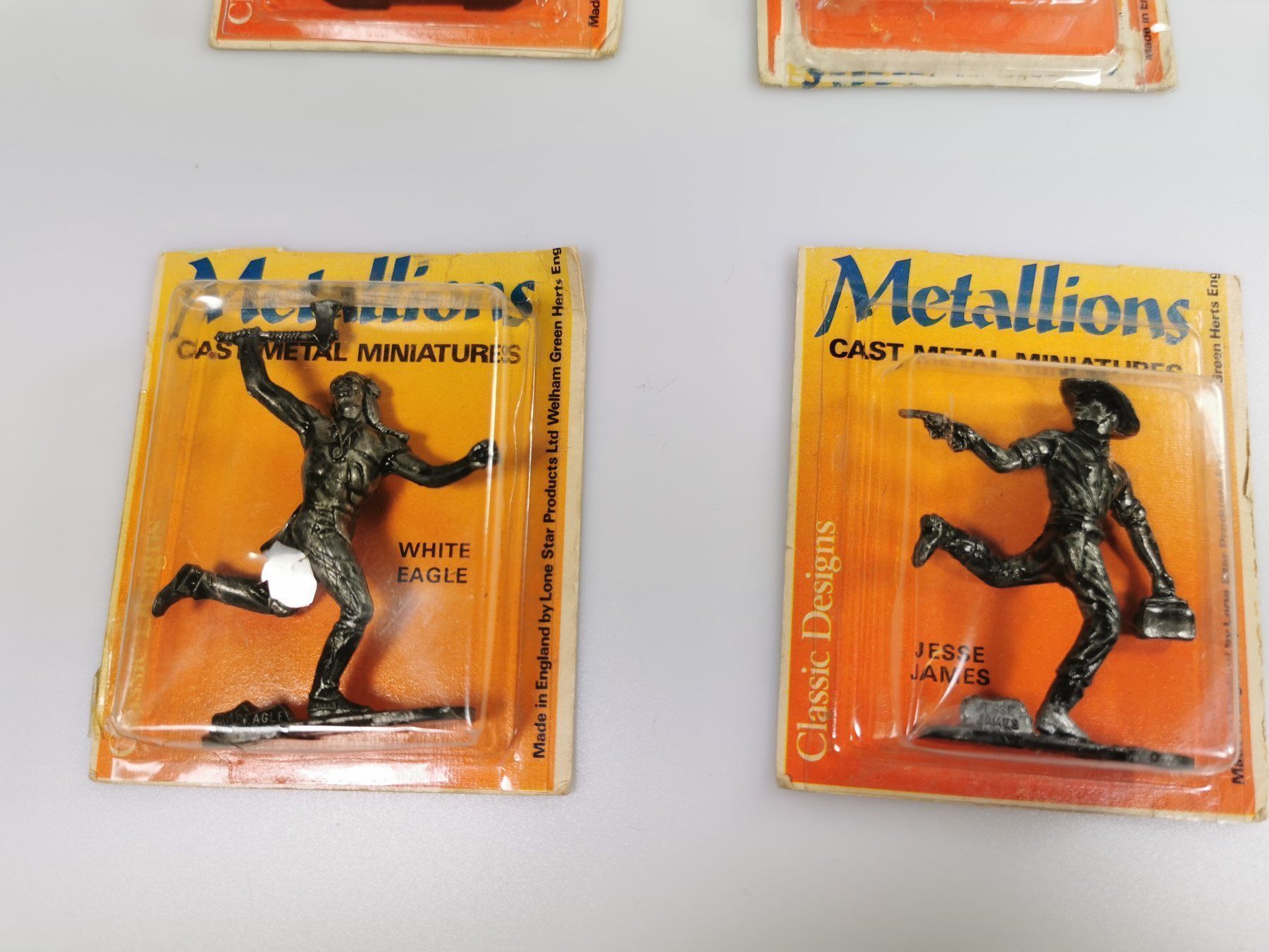 Statuette: Alte Sammelfiguren aus Metall – Usato da Wynau venduto da Zebrafurz 1