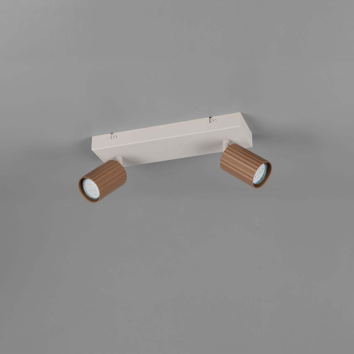 Lampade: 2er Strahler,Coffee, Grau, 30 cm x 9 cm – Nuovo (secondo la descrizione) da Kreuzlingen venduto da Smart-Light 2