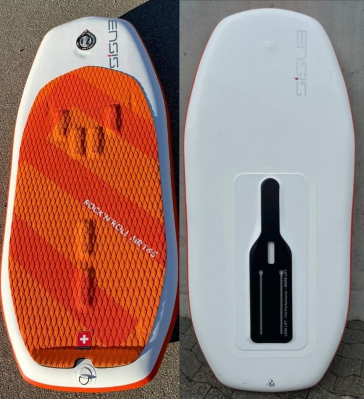 Ensis Surfboards & Schwimmbrette: Ensis Wing Foilboard 140 – Gebraucht aus Fällanden von Nmustang 4