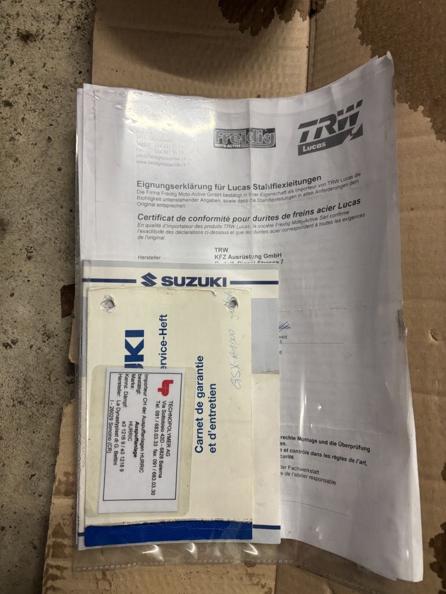 Suzuki Strada: Suzuki GSX-R 1000 – Usato da Steinhuserberg venduto da JonasEgli2000 9