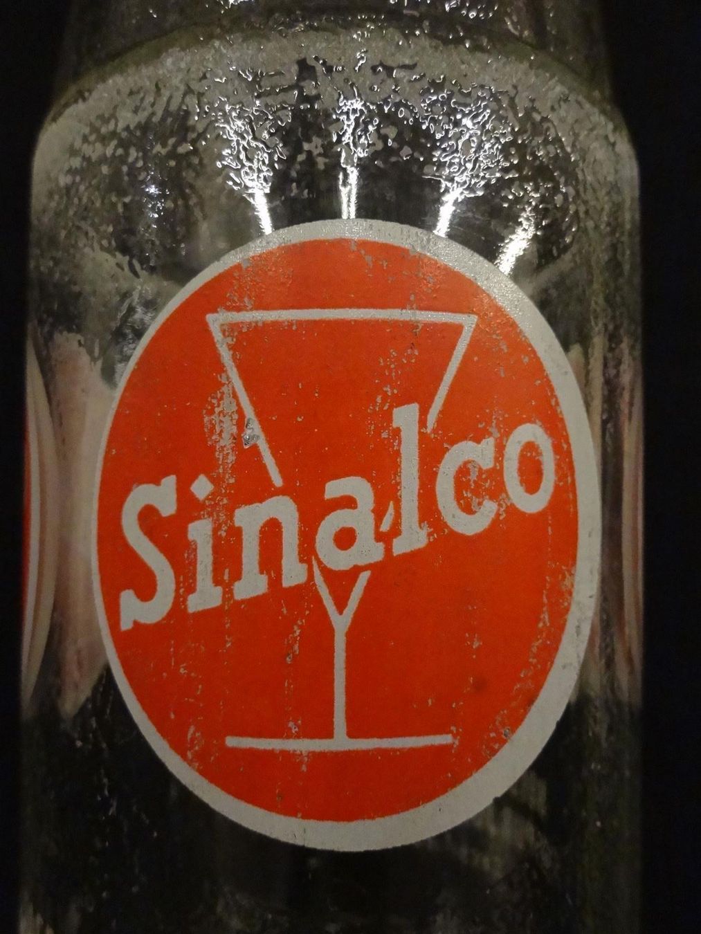 Sinalco Bicchieri, Caraffe & Bottiglie: alte Flasche SINALCO 1966 BÜLACH – Usato da Kerzers venduto da Flaschenposten 3