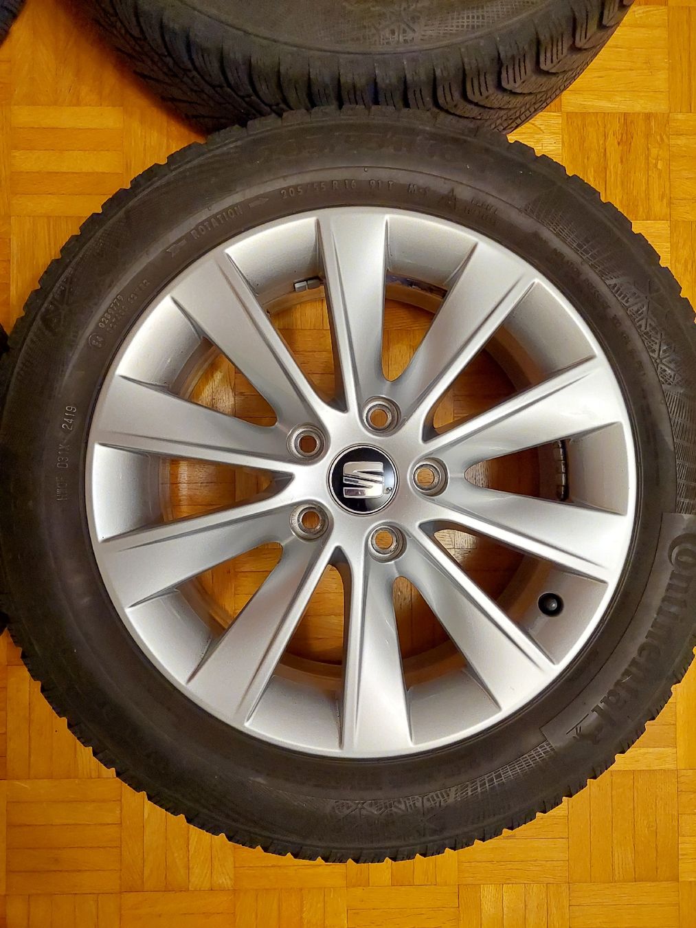 Seat Pneumatici & Ruote complete: Seat Leon 16 Zoll Winterräder – Usato da Stansstad venduto da Mazzane 4