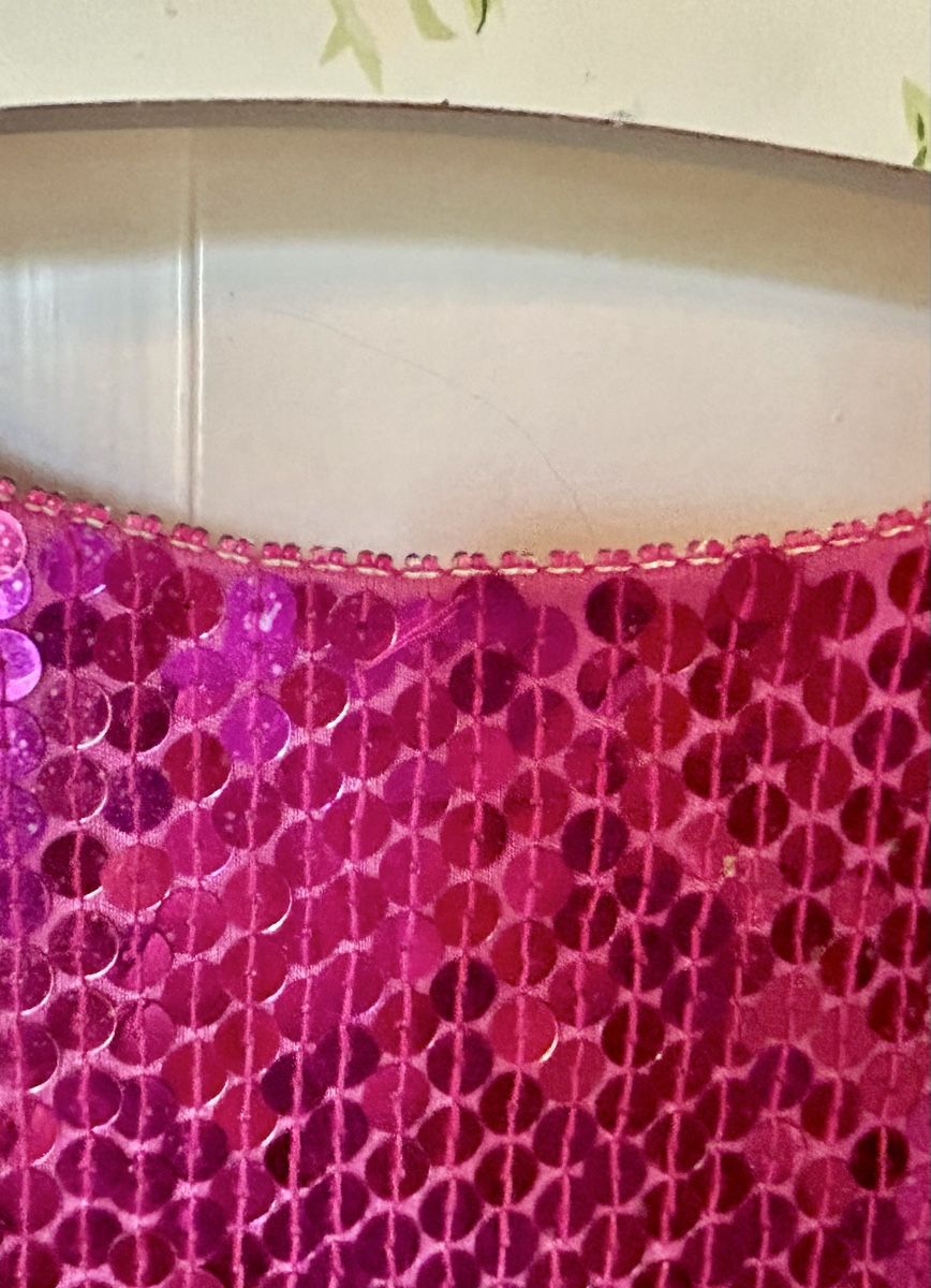Kleider: Pear Starlink Magenta Sequin Mini Dress, Size Medium – Gebraucht aus Zürich von Mistral61 2
