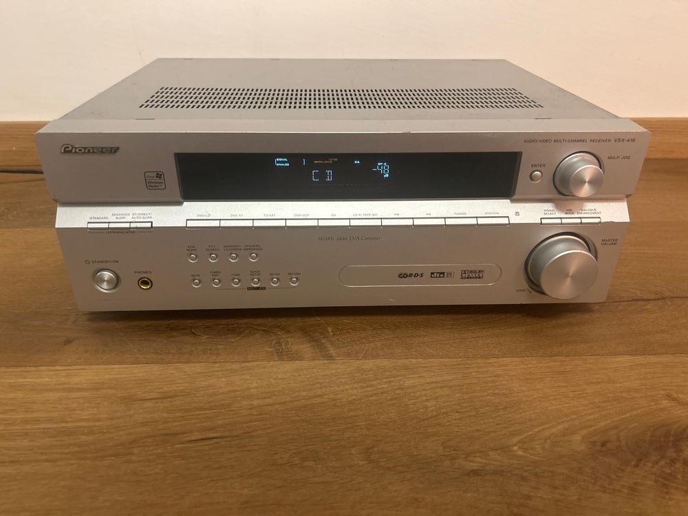 Ampli-tuner Home Cinéma Pioneer VSX-409RDS, Multi-channel, NON TESTÉ