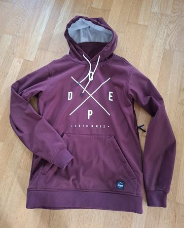 Dope Soft Kapuzenpullover bordeaux  - wie neu