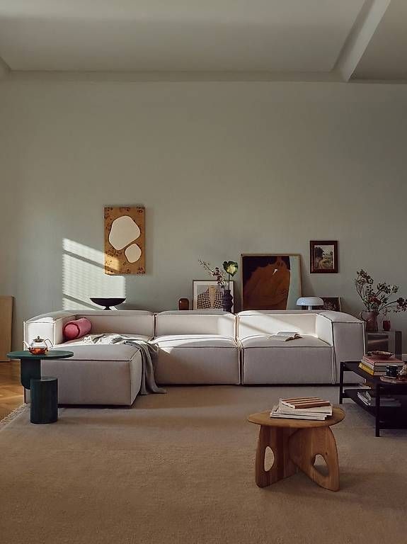 Divani: Modulares Sofa Lennon (4-Sitzer) mit Hocker  – Usato da Otelfingen venduto da Yuji_Outlet 1