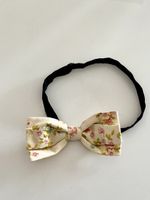 BOW TIE- FLORAL FLIEGE MIT BAND