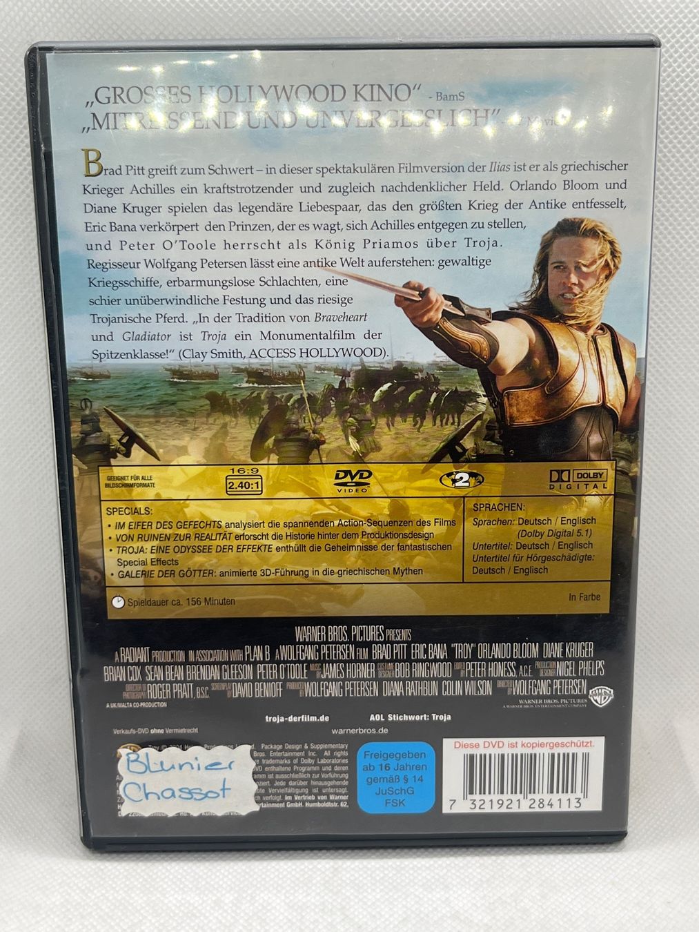 Tutti i DVDs: Troja DVD, Special Edition – Usato da Hinterkappelen venduto da Kim1992 1