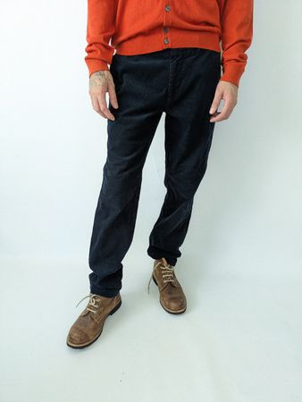Hosen Roy Robson Cord Grösse 46 dunkelblau Top
