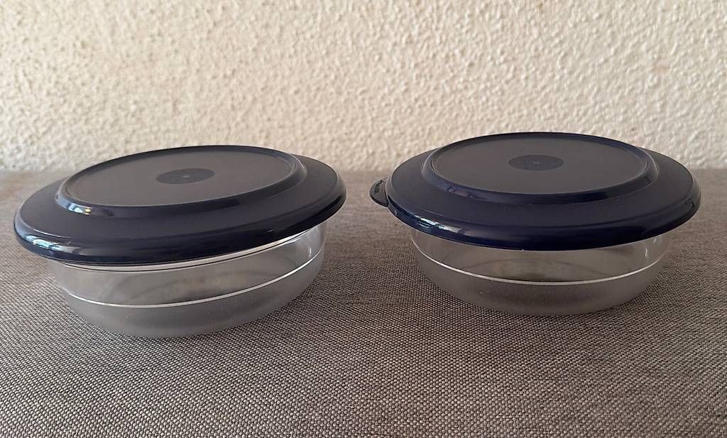 Behälter & Ähnliches: Tupperware Mini-Schüsseln Set 2-teilig blau transparent – Gebraucht aus Bellikon von Schwoscht