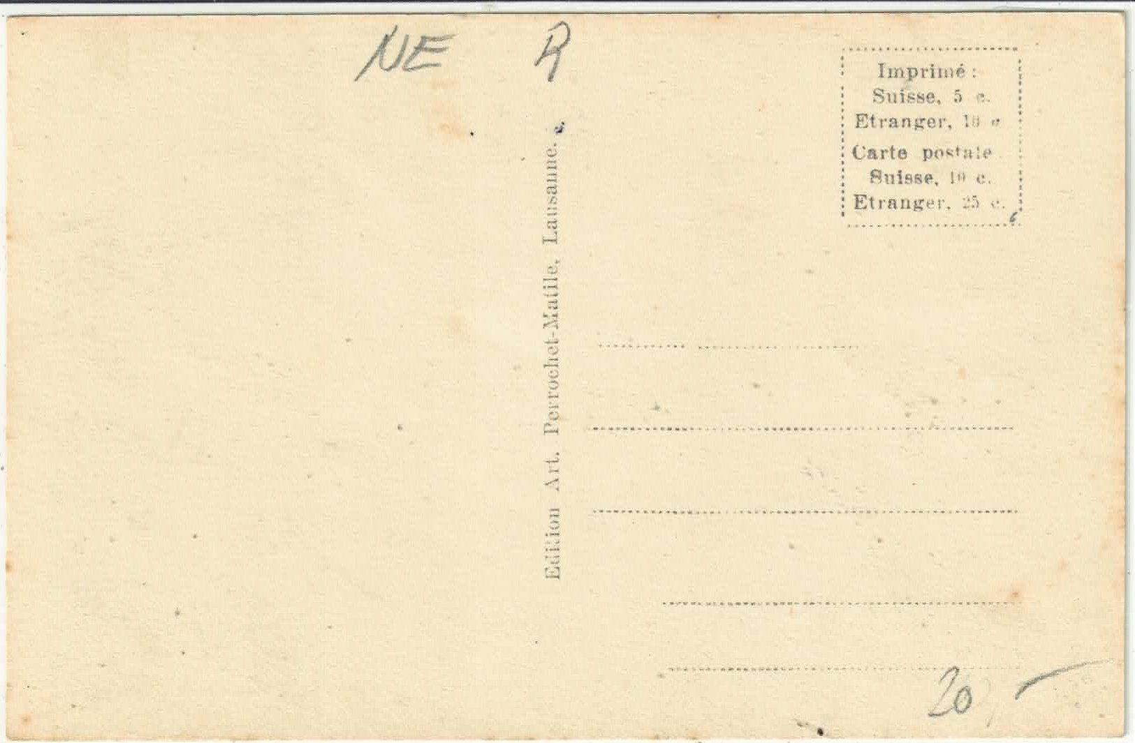 Cartoline postali: Vaumarcus - Centre du Village - La Poste – Usato da Ettingen venduto da Kartenplanet 1