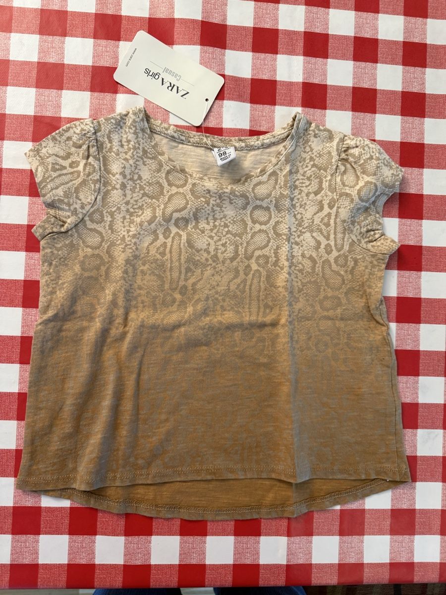 Zara Camicette, T-shirt & Top: Zara Mädchen Tshirt Gr 2-3/98 – Nuovo e nell'imballaggio originale da Zürich venduto da Gross9