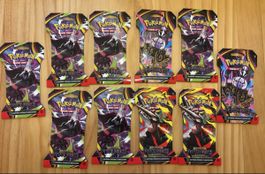 Ab 1.- / 10x Sleeved Pitch Black Sealed