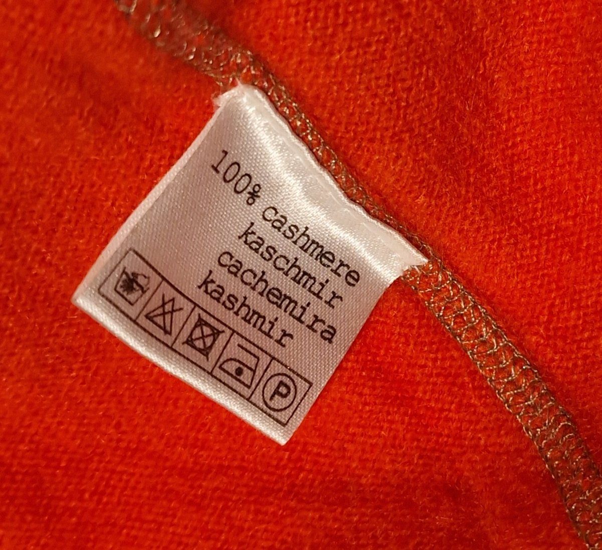 FTC Maglioni & Felpe: Damen Pullover, FTC Cashmere, Orange mit Sternen, Top! – Usato da Münchenstein venduto da strolch001 3